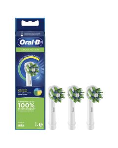 Oral B Cross Action Replacement Brush Heads 3 Count