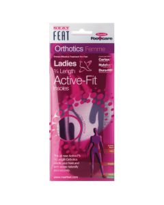 Neat Feat Orthotics Ladies 3/4 Active Fit Insoles Large