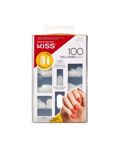 Kiss 100 Nails Active Oval Artificial Nails Kit