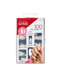 Kiss 100 Nails Long Stiletto Artificial Nails Kit