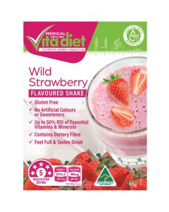 Vita Diet Shake Wild Strawberry Single Sachet