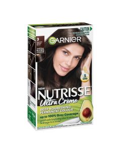 Garnier Nutrisse Hair Colour 3.0 Espresso Darkest Brown