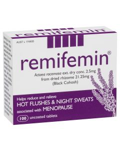 Remifemin Menopause Symptoms Relief 100 Tablets