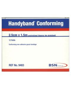 Handy Band Conforming Bandage 2.5cm x 1.5m
