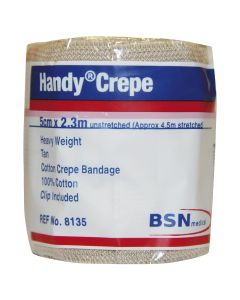 Handy Crepe Heavy Tan 5cm x 2.3m