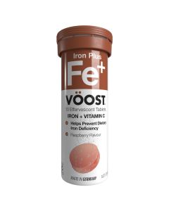 Voost Iron Plus Vitaminc C 10 Effervescent Tablets