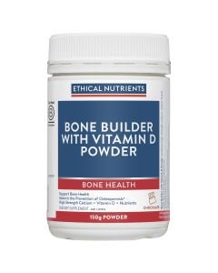 Ethical Nutrients Bone Builder with Vitamin D Powder Chocolate 150g Powder