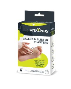 Vita Plus Hydrocolloid Callus Plaster 6 Pack