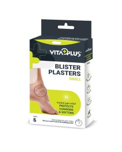 Vita Plus Hydrocolloid Blister Plaster Small 6 Pack