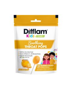 Difflam Kids Soothing Throat Pops Manuka Honey 10 Pack
