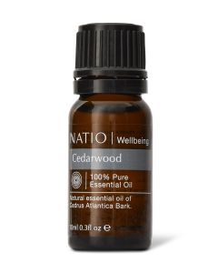 Natio Wellbeing Pure Essential Oil Blend Cedarwood 25ml