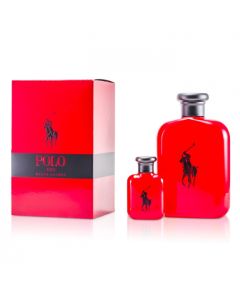 Ralph Lauren Polo Red Eau De Toilette 125ml & 15ml 2 Piece Gift Set