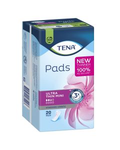 Tena Pad Mini Ultra Thin Standard Length 20 Pack