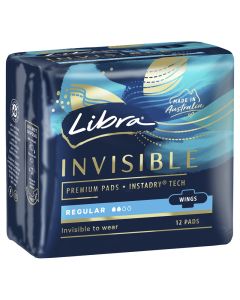 Libra Invisible Wing Regular 12 Pack