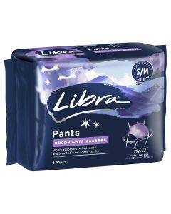 Libra Pant Goodnight S/M 2 pack