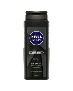 Nivea Men Shower Gel Deep Clean 500ml