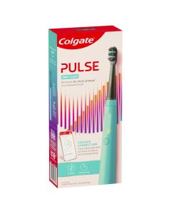 Colgate Pulse Rechargeable Deep Clean Electric Toothbrush, 1 Pack with Refill Head