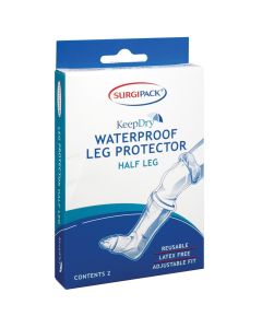 SurgiPack Keep Dry Half Leg Protector 2 Pack