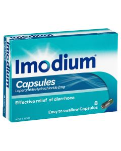 Imodium Diarrhoea Capsules 8 Pack