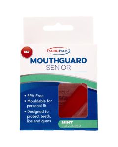SurgiPack Senior Mouthguard Red