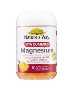 Nature's Way Adult Magnesium 80 Vita Gummies