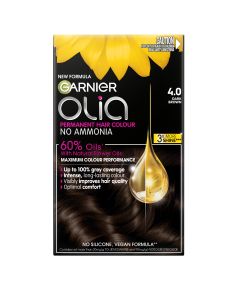 Garnier Olia 4.0 Dark Brown No Ammonia Permanent Hair Colour