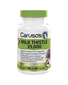 Caruso's Natural Health Milk Thistle 60 Tablets
