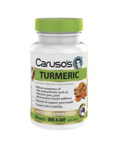 Caruso's Natural Health Turmeric 50 Tablets