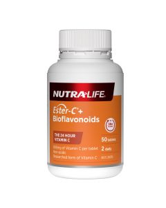 Nutra-Life Ester-C + Bioflavonoids 50 Tablets