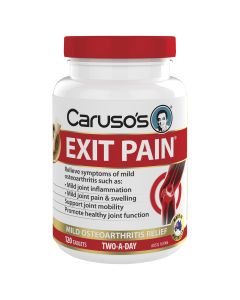 Caruso's Natural Health Exit Pain 120 Tablets