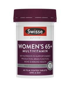 Swisse Ultivite Women's 65+ Multivitamin 60 Tablets