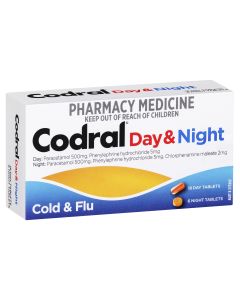 Codral PE Day and Night Tablets 24 Pack