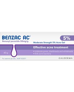 Benzac AC Acne Gel 5% 50g