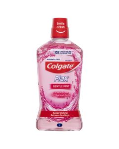 Colgate Plax Alcohol Free Antibacterial Mouthwash Gentle Care 1L