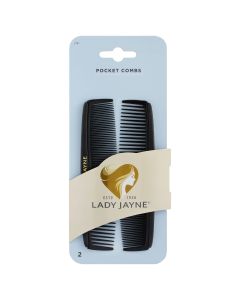 Lady Jayne Pocket Comb 2 Pack