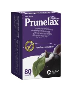 Prunelax Extra Strength Laxative 80 Tablets
