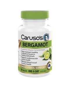 Caruso's Natural Health Bergamot 50 Tablets