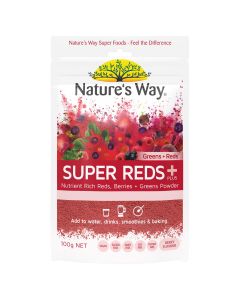 Nature's Way Super Foods Greens + Reds 100g
