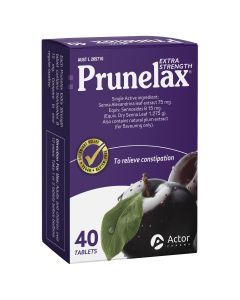 Prunelax Extra Strength Laxative 40 Tablets