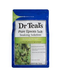 Dr Teal's Epsom Salt Eucalyptus & Spearmint 1.36kg