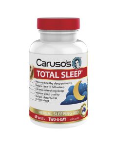 Caruso's Natural Health Total Sleep 60 Tablets