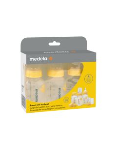 Medela Breastmilk Slow Flow Bottle 150ml with Teat 3 Pack