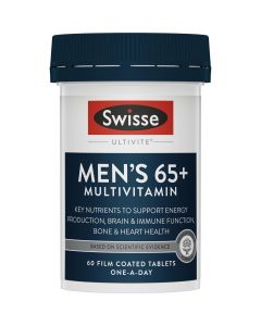 Swisse Ultivite Mens 65+ Multivitamin 60 Tablets
