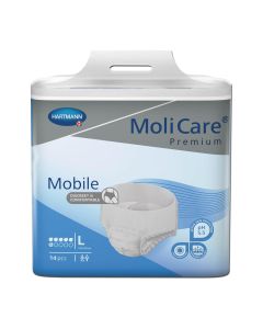 MoliCare Premium Mobile Pants 6 Drops Large 14 Pack