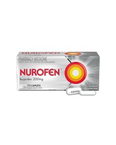 Nurofen 200mg Ibuprofen 72 Caplets