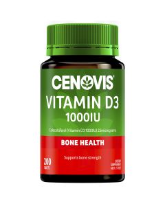Cenovis Vitamin D3 1000IU 200 Tablets 