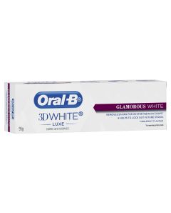 Oral B 3DWhite Luxe Glamorous White Toothpaste 95 g