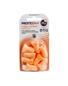 Protech Noise Control Soft Foam Small Earplugs 5 Pairs