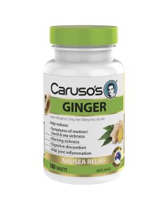 Caruso's Natural Health Ginger 100 Tablets