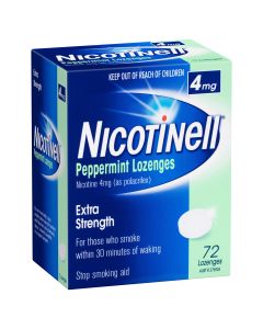 Nicotinell Lozenge Mint 4mg 72 Pack